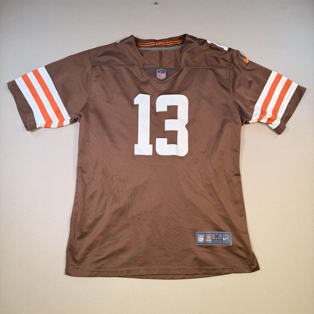 Nike ON FIELD Odell Beckham Jr #13 Cleveland Browns Jersey Football Men’s Medium